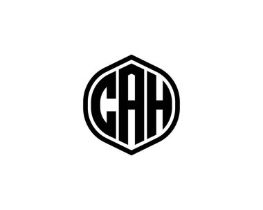 CAH logo tasarım vektör şablonu. CAH