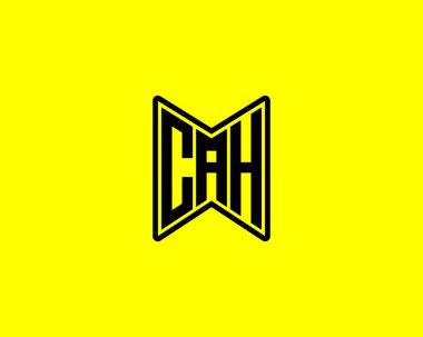 CAH logo tasarım vektör şablonu. CAH