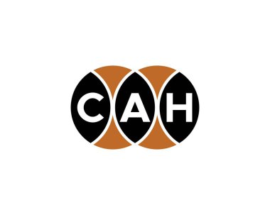 CAH logo tasarım vektör şablonu. CAH