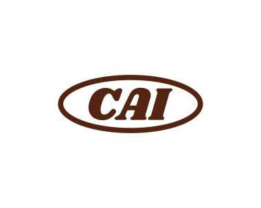 CAI logo tasarım vektör şablonu. CAI