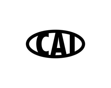 CAI logo tasarım vektör şablonu. CAI