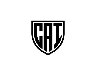 CAI logo tasarım vektör şablonu. CAI