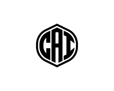 CAI logo tasarım vektör şablonu. CAI