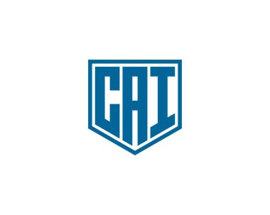 CAI logo tasarım vektör şablonu. CAI