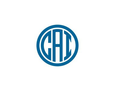 CAI logo tasarım vektör şablonu. CAI