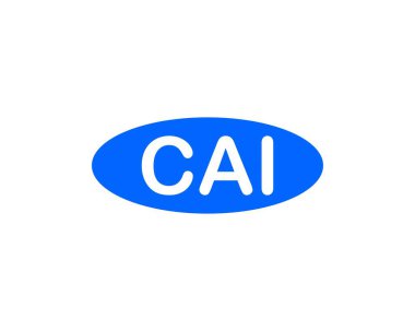 CAI logo tasarım vektör şablonu. CAI