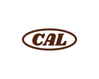 CAL logo tasarım vektör şablonu. CAL
