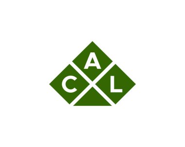 CAL logo tasarım vektör şablonu. CAL