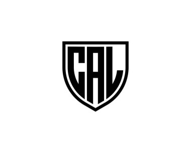 CAL logo tasarım vektör şablonu. CAL