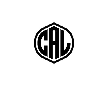 CAL logo tasarım vektör şablonu. CAL