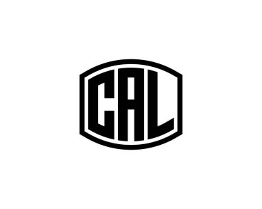 CAL logo tasarım vektör şablonu. CAL