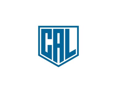 CAL logo tasarım vektör şablonu. CAL