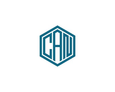 Logo tasarım vektör şablonu. CAN