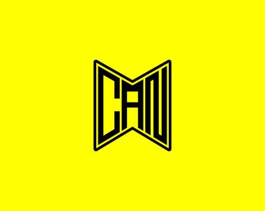 Logo tasarım vektör şablonu. CAN