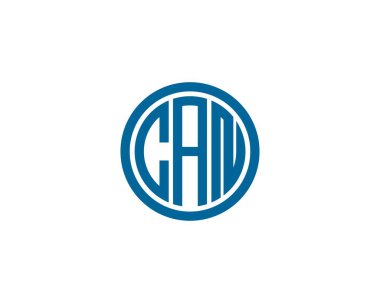 Logo tasarım vektör şablonu. CAN