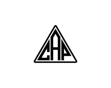 CAP logo tasarım vektör şablonu. CAP