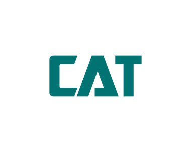 CAT logo tasarım vektör şablonu. CAT