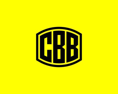 CBB logo tasarım vektör şablonu. CBB