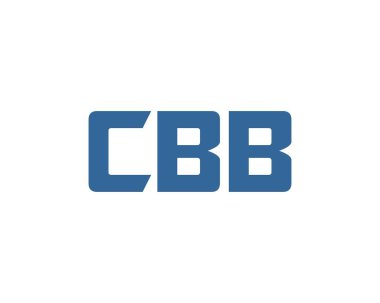 CBB logo tasarım vektör şablonu. CBB