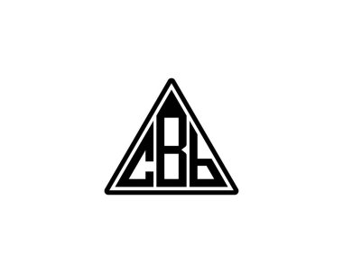 CBB logo tasarım vektör şablonu. CBB