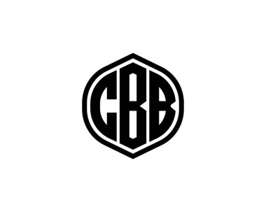 CBB logo tasarım vektör şablonu. CBB
