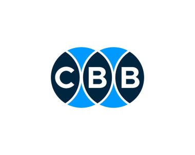 CBB logo tasarım vektör şablonu. CBB