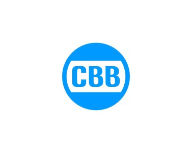 CBB logo tasarım vektör şablonu. CBB