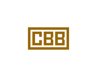 CBB logo tasarım vektör şablonu. CBB