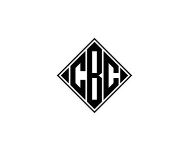 CBC Logo tasarım vektör şablonu. CBC