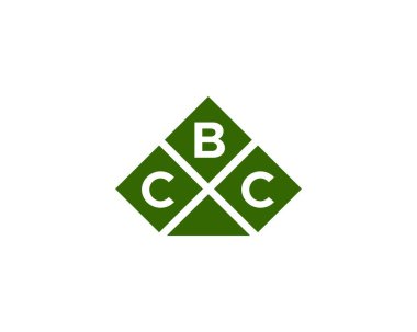 CBC Logo tasarım vektör şablonu. CBC