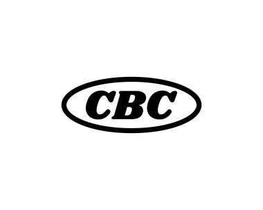 CBC Logo tasarım vektör şablonu. CBC