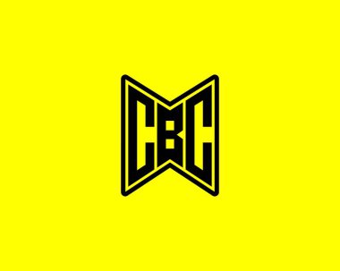 CBC Logo tasarım vektör şablonu. CBC