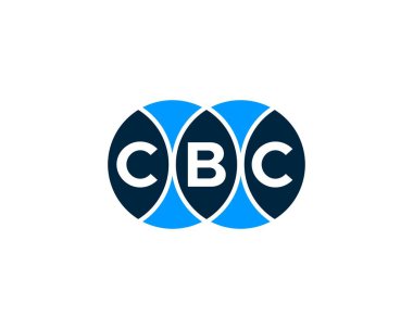 CBC Logo tasarım vektör şablonu. CBC