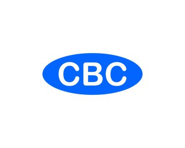 CBC Logo tasarım vektör şablonu. CBC