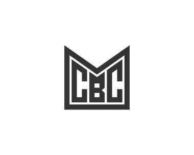 CBC Logo tasarım vektör şablonu. CBC