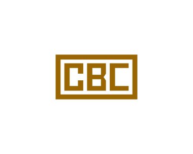 CBC Logo tasarım vektör şablonu. CBC