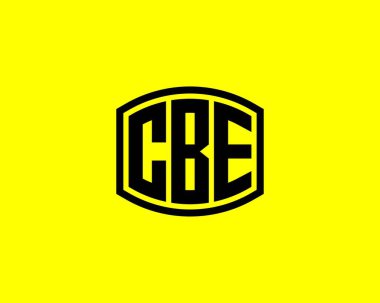 CBE logo tasarım vektör şablonu. CBE