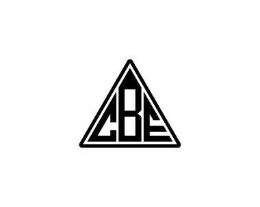 CBE logo tasarım vektör şablonu. CBE