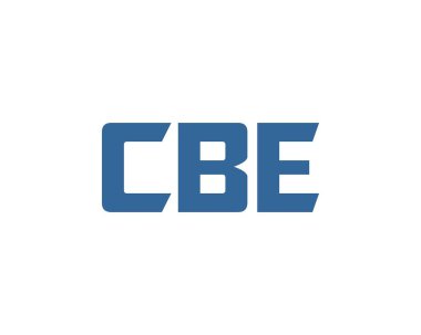 CBE logo tasarım vektör şablonu. CBE