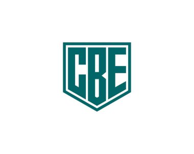 CBE logo tasarım vektör şablonu. CBE