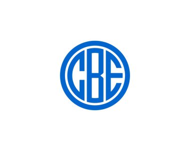 CBE logo tasarım vektör şablonu. CBE