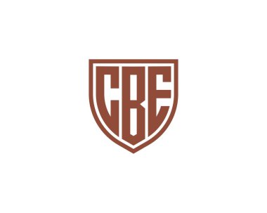CBE logo tasarım vektör şablonu. CBE