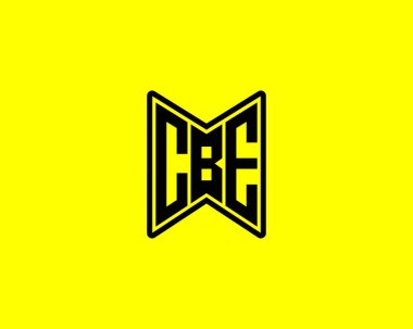 CBE logo tasarım vektör şablonu. CBE