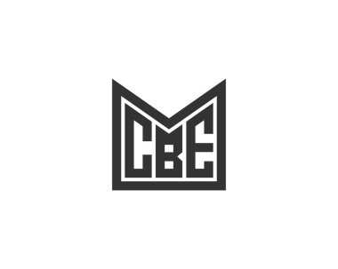 CBE logo tasarım vektör şablonu. CBE