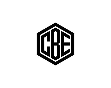 CBE logo tasarım vektör şablonu. CBE