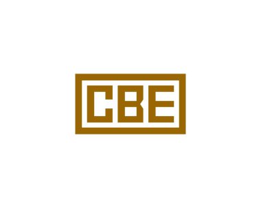 CBE logo tasarım vektör şablonu. CBE