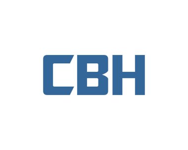 CBH logo tasarım vektör şablonu. CBH