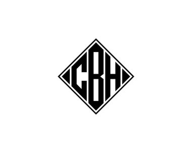 CBH logo tasarım vektör şablonu. CBH