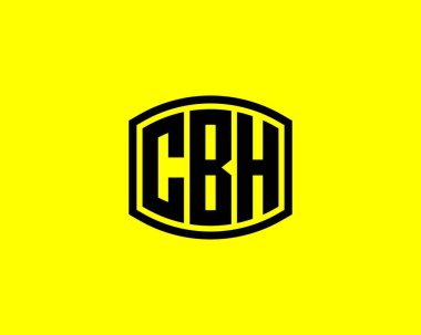 CBH logo tasarım vektör şablonu. CBH
