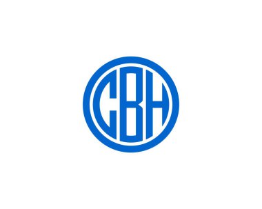 CBH logo tasarım vektör şablonu. CBH
